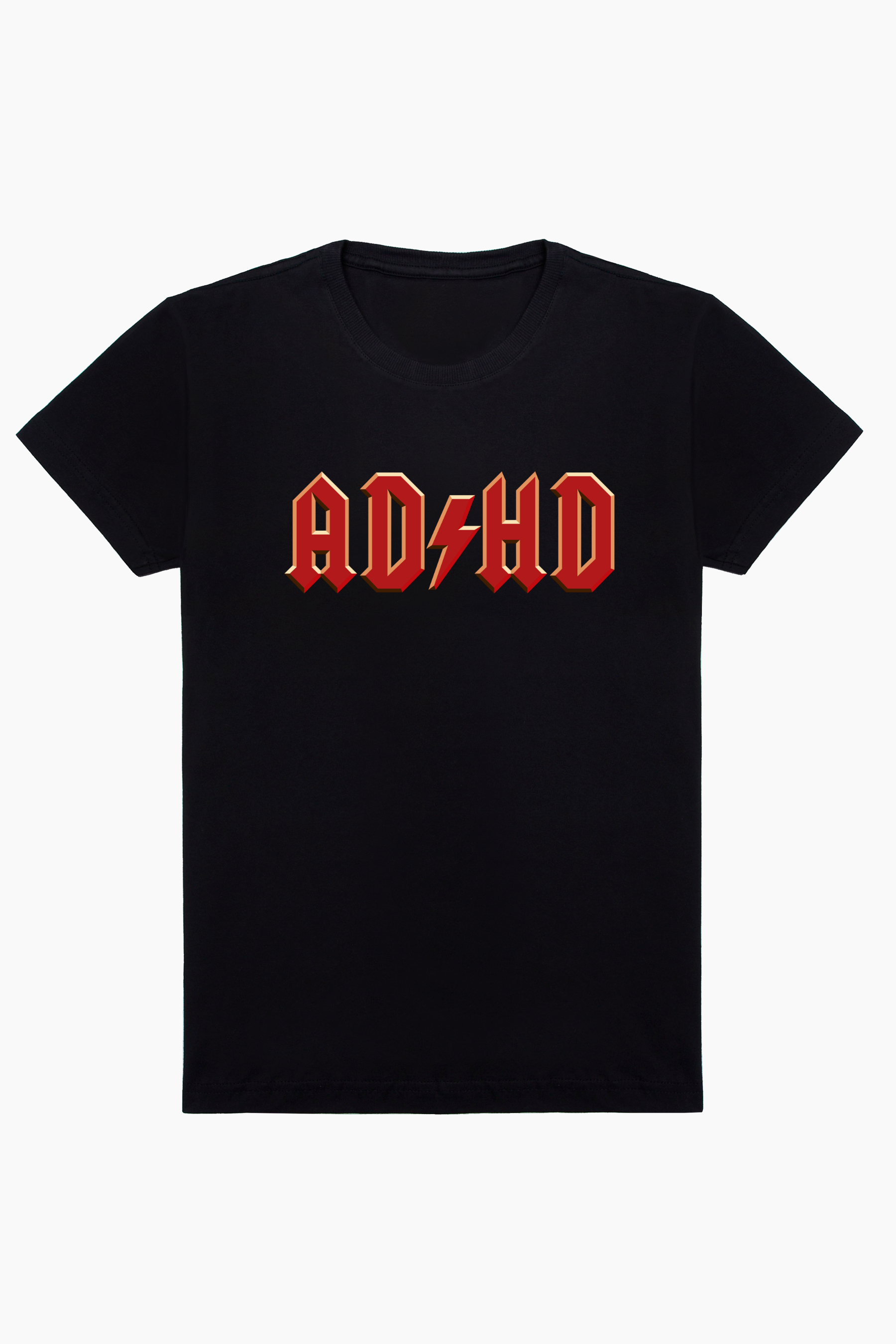 DINOWORKS ADHD tシャツ レッド Tシャツ AD HD S Camiseta ADHD - Rodrigobhz