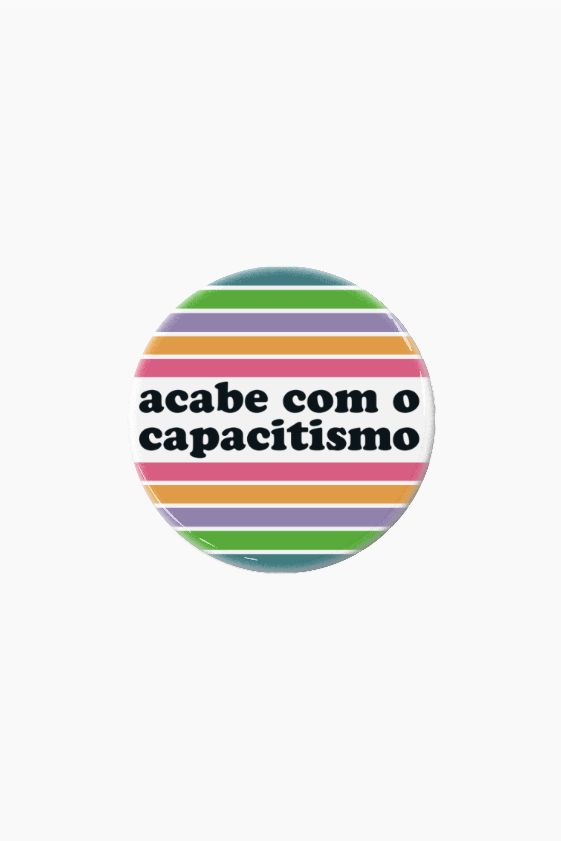 Reseprentação do Kit de Imãs: 'Acabe com o capacitismo'