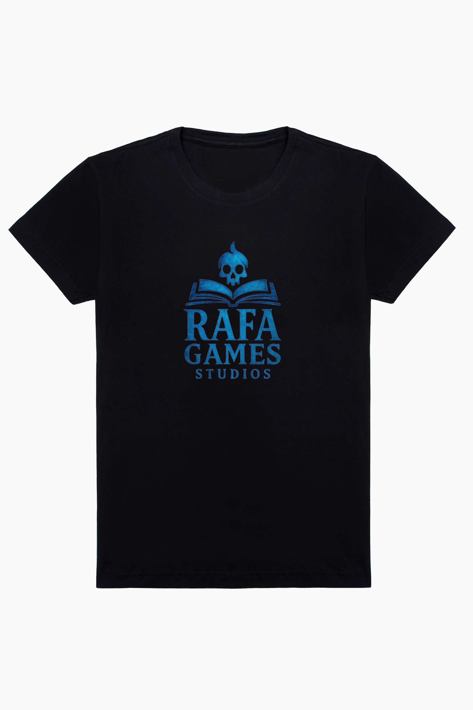 Camiseta com a logo oficial do Rafa Games Studios - Rafa Games Studios