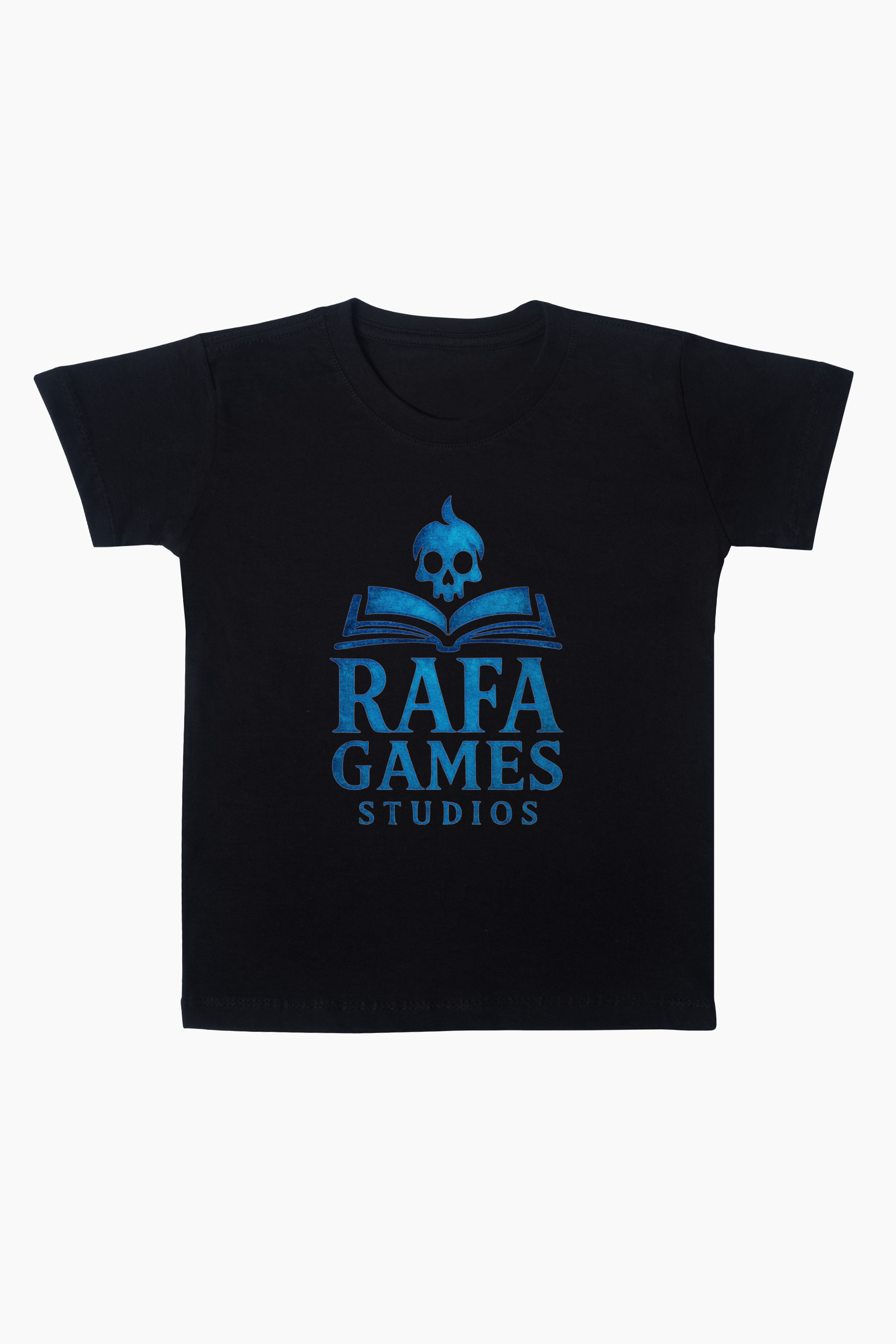 Camiseta infantil com a logo oficial do Rafa Games Studios - Rafa Games ...