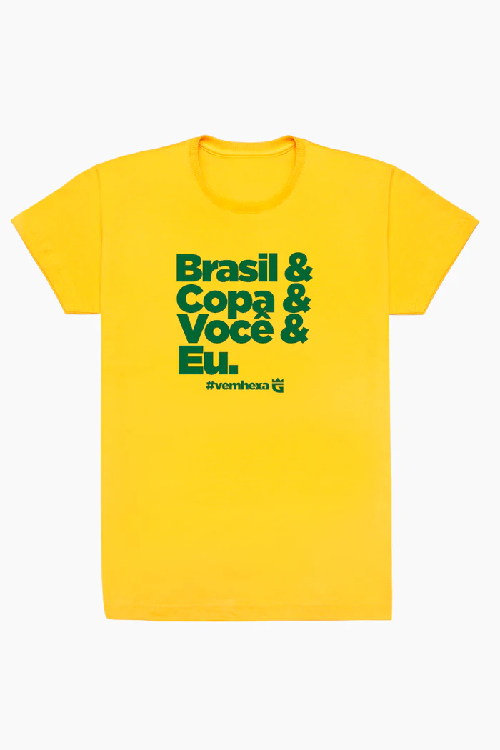 Camiseta Vem Hexa da Da Galera