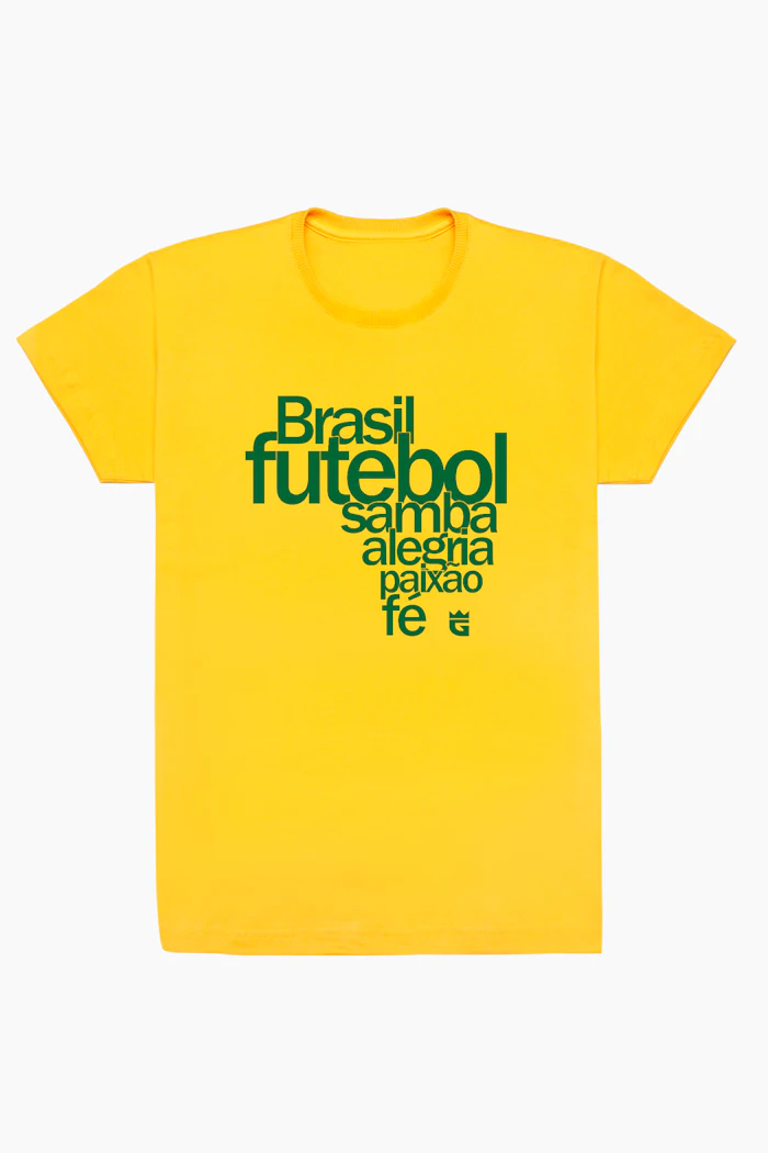 Camiseta Mapa da Paixão da Da Galera