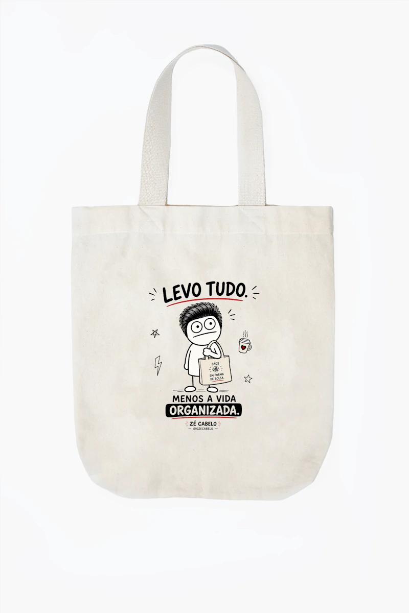 Ecobag Zé Cabelo — Levo Tudo