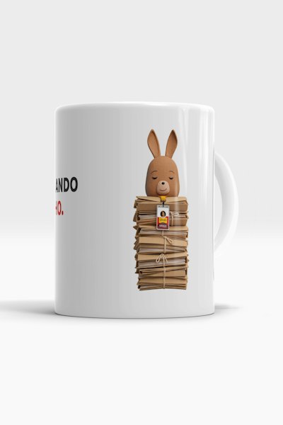 Caneca Aguardando despacho.
