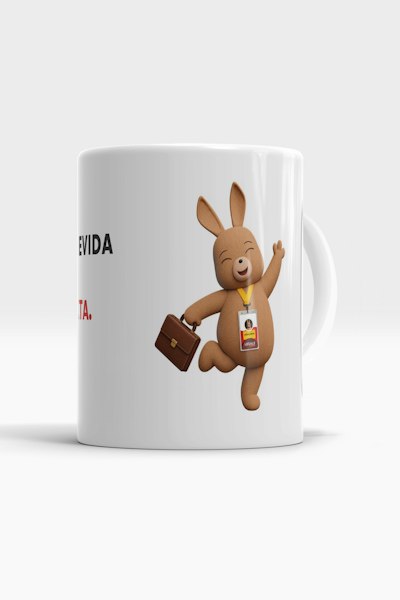 Caneca Com a devida vênia, já é sexta.