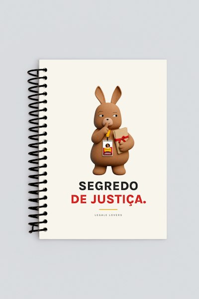 Caderno Segredo de justiça.