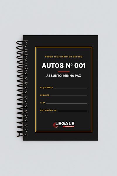 Caderno Autos nº 001 · Assunto: minha paz