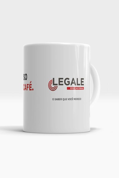 Caneca Concluso para o café.