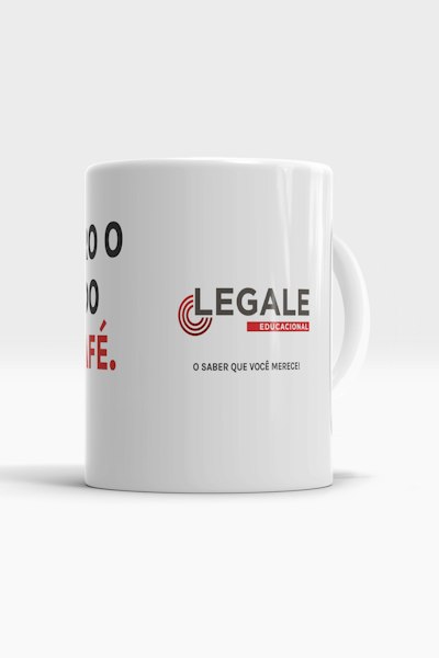 Caneca Defiro o pedido de café.