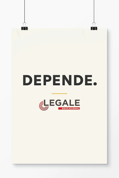 Pôster Depende.