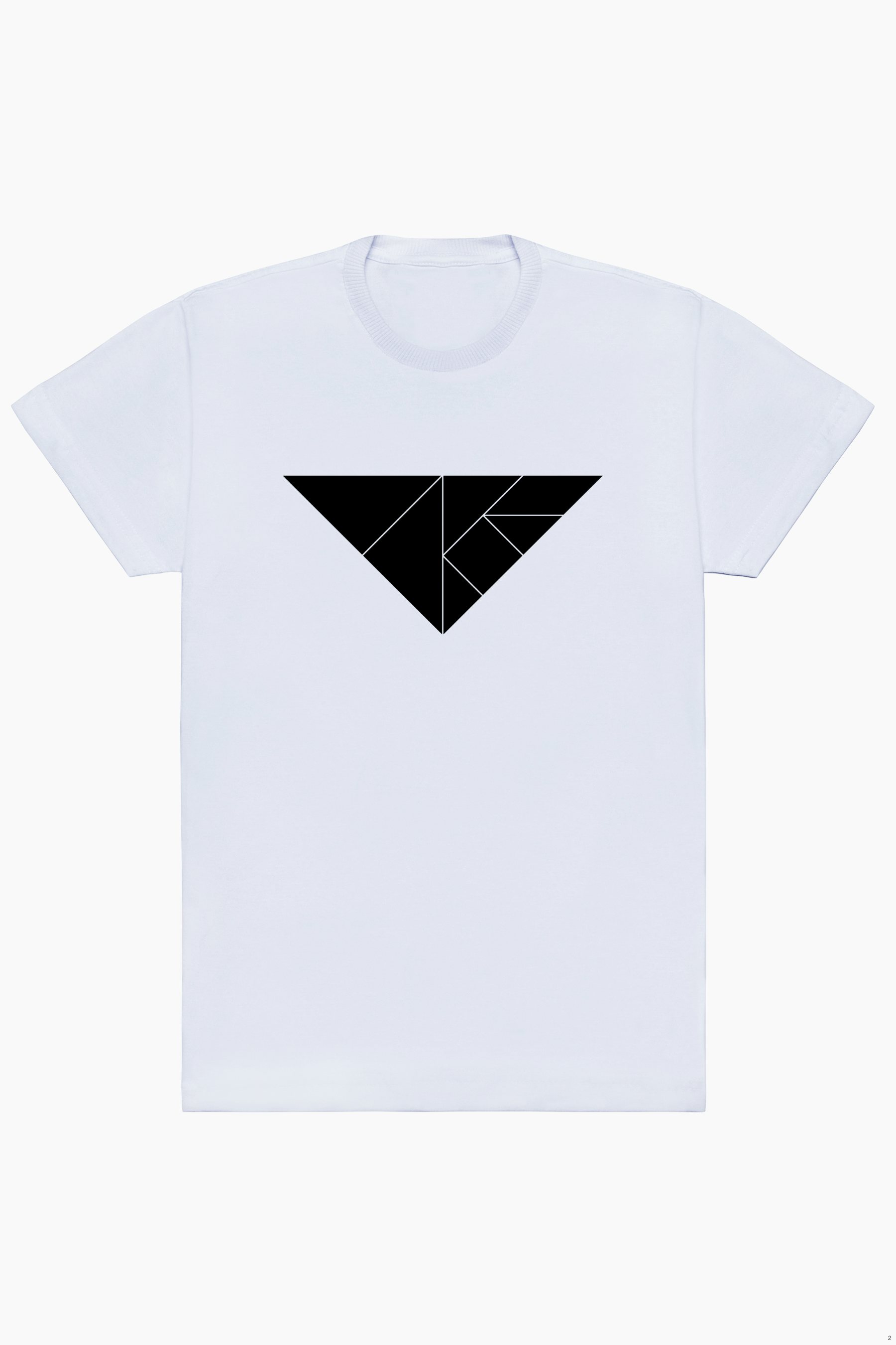 Camiseta Forma Geométrica Triângulo Invertido - Ideograma