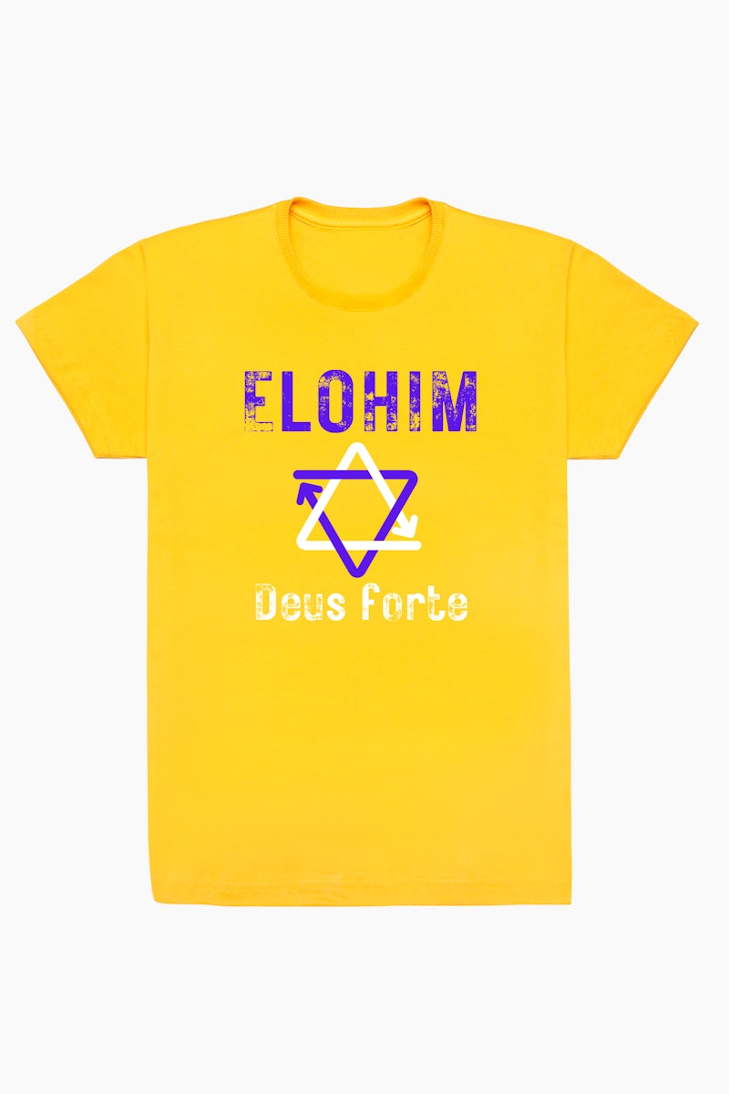 Camiseta Coleção nomes de Deus ELOHIM - Mizfra-on