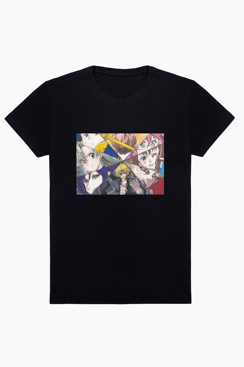 Camiseta Camisa Anime 7 Pecados Nanatsu No Taizai 17